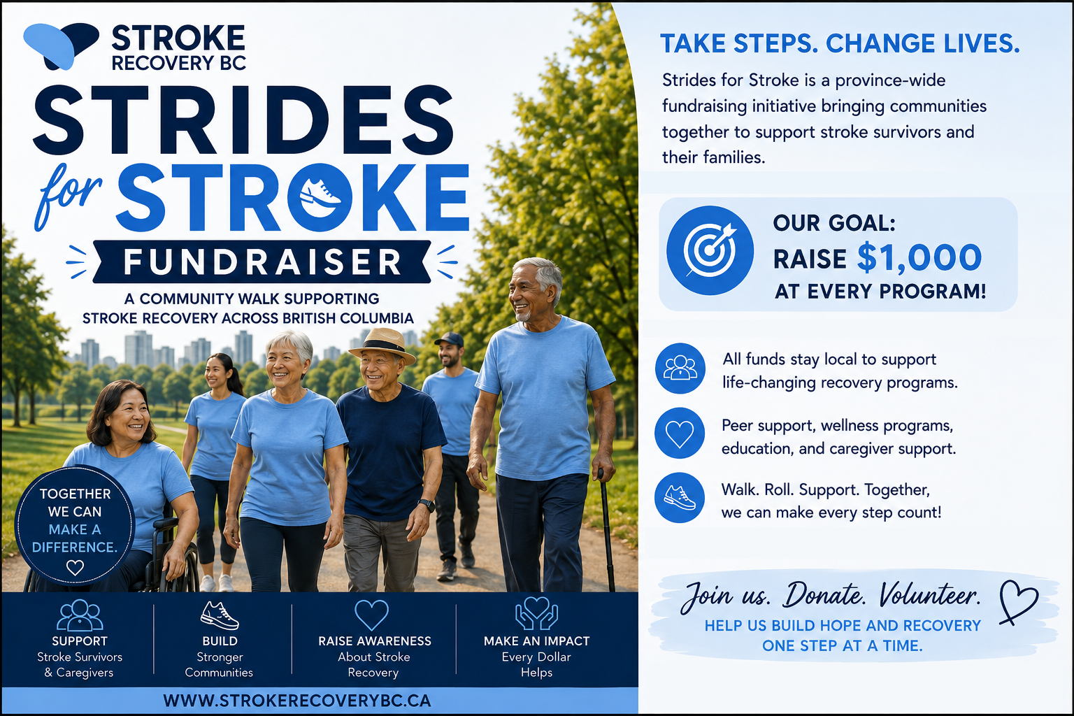 Strides for Stroke Fundraiser 2026