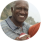 Senior man has recovered well from a stroke